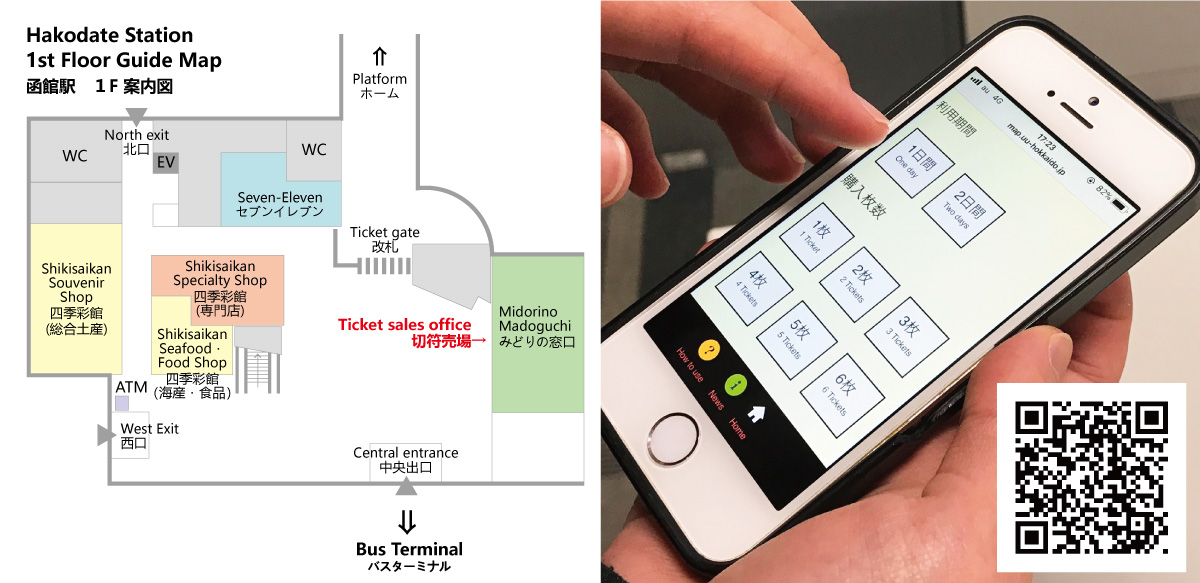displaying a point and choose screen